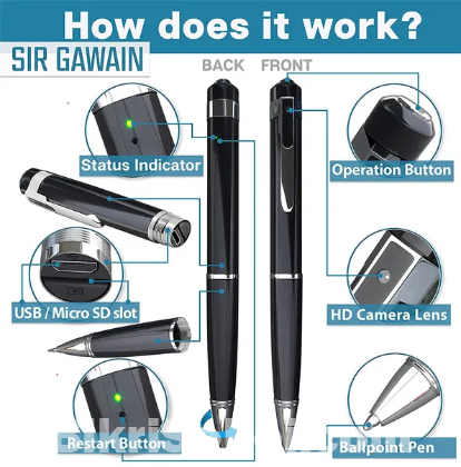 Pen Camera 2MP NightVision